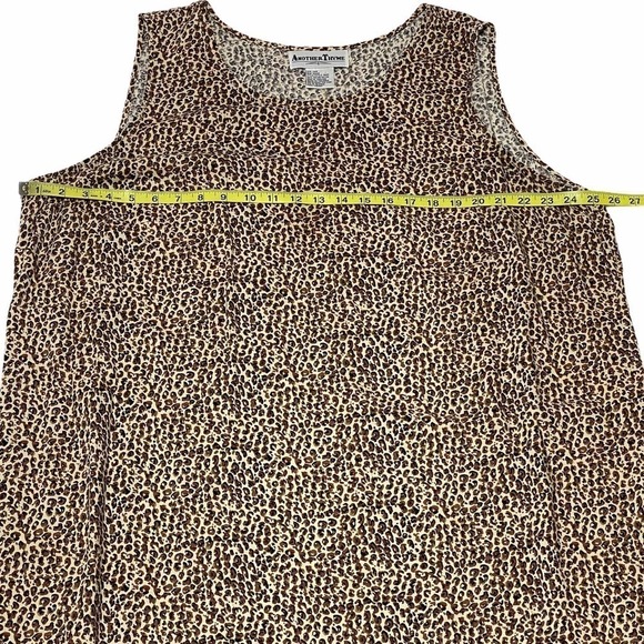 ANOTHER Thyme Leopard Print Shift Midi Dress 24W - Picture 3 of 11